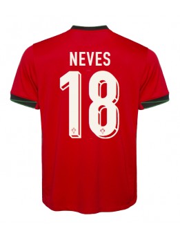 Billige Portugal Ruben Neves #18 Hjemmedrakt EM 2024 Kortermet